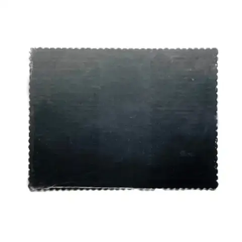 Base Rectangular Negro Mate 25x35cm