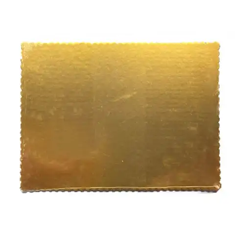 Base Rectangular Oro 30x38cm
