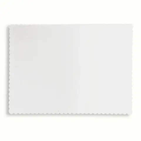 Base Rectangular Blanca 30x38cm