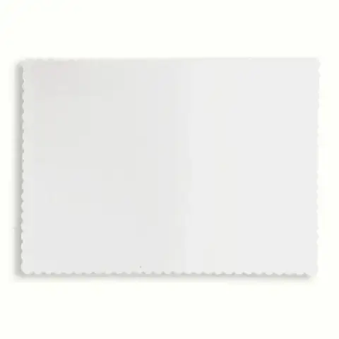 Base Rectangular Blanca 30x38cm
