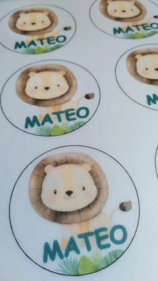 Lámina Comestible Personalizada