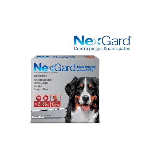 Nexgard 25 a 50 Kg  3 Comprimidos