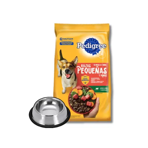 Pedigree Adulto Razas Pequeñas Carne Y Vegetales x 21Kg