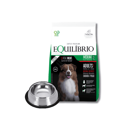 Equilibrio Adultos Raza Mediana 15+3 Kg