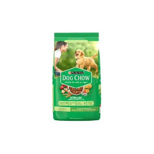 Dog Chow Cachorros Raza Mediana y Grande x 21 kg