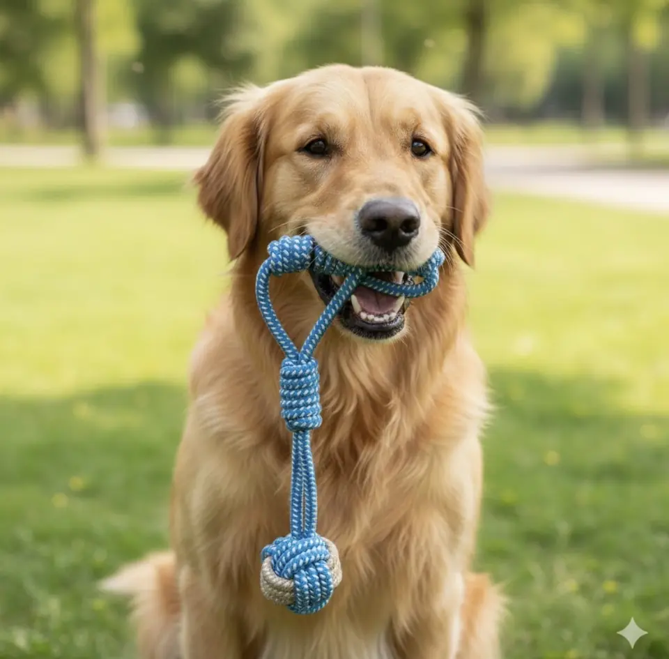 Cuerda con pelota