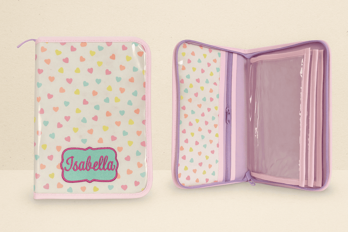 Porta documentos impermeable con folios