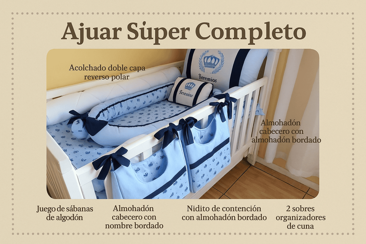 Ajuar súper completo