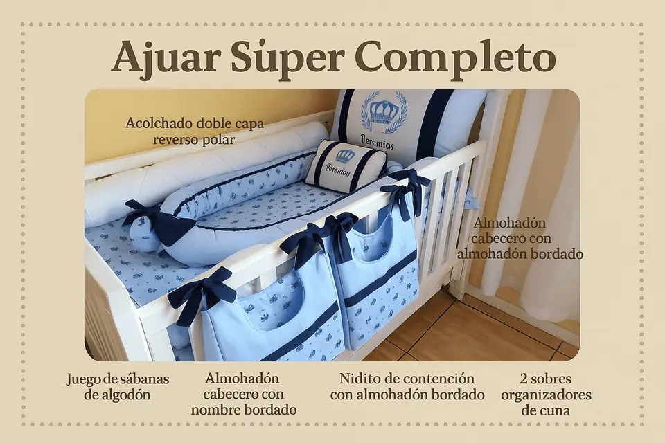 Ajuar súper completo