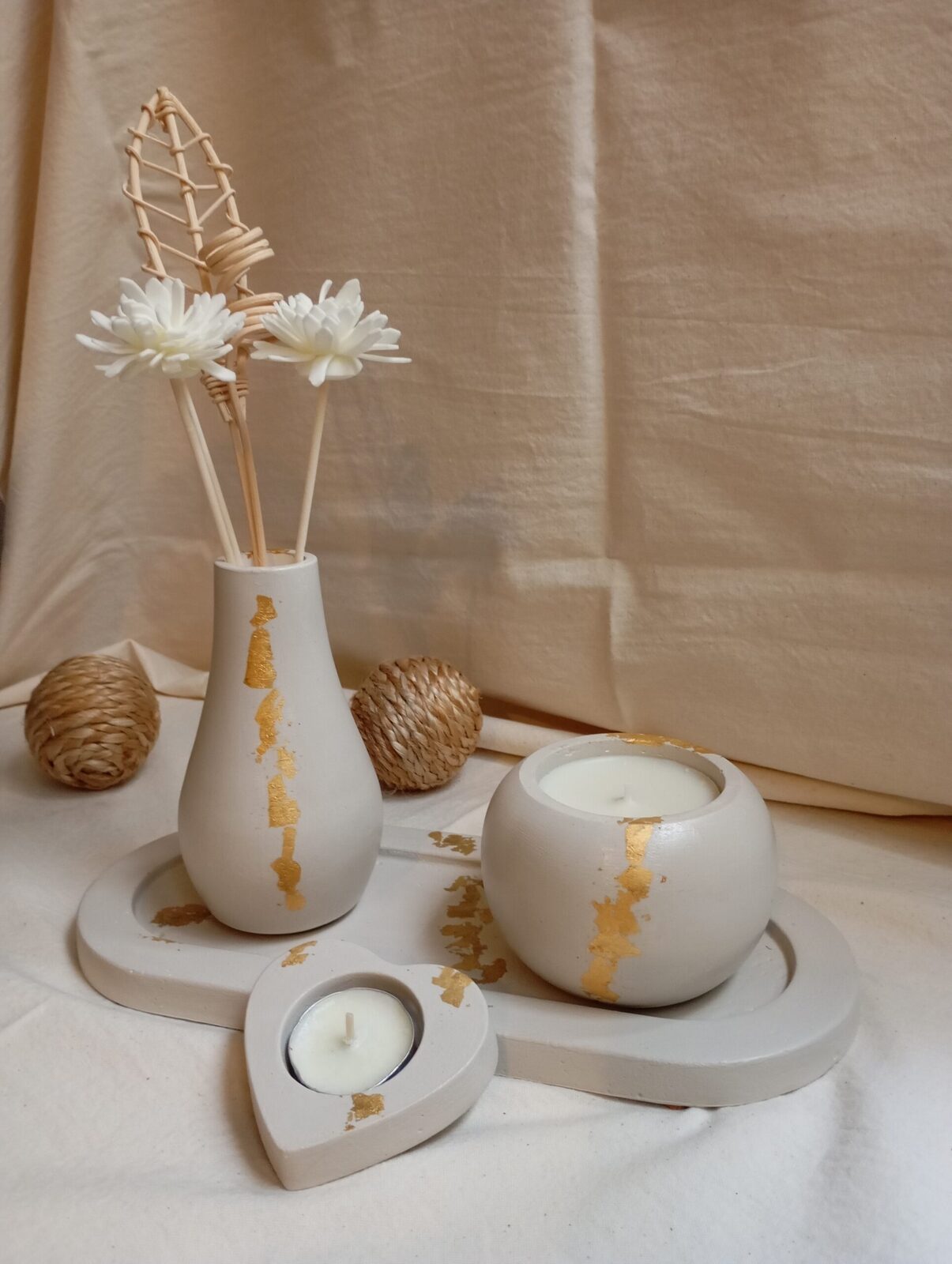 Set Beige Dorado
