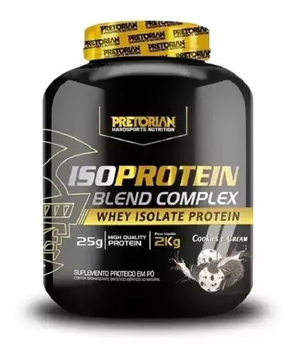 Whey Protein Isolado Iso Blend Complex 2kg Pretorian COOKIES%CREAM