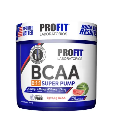 Super Pump en polvo BCAA Profit 6:1:1, 300g SANDIA