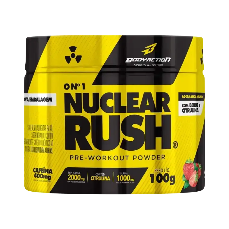 Pre Entreno NUCLEAR RUSH 100g FRUTILLA