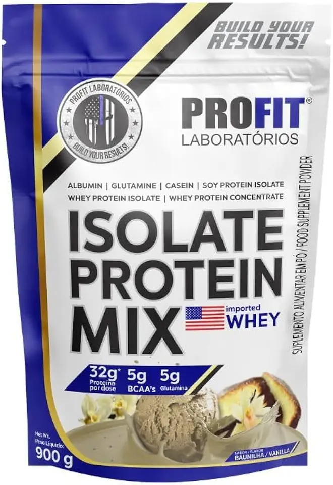 isolate protein mix 900g profit VAINILLA