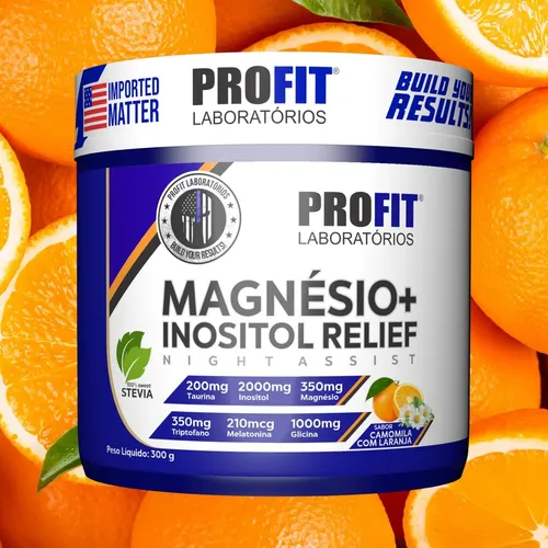 MAGNESIO + INOSITOL RELIEF PROFIT 300g Camomila con naranja