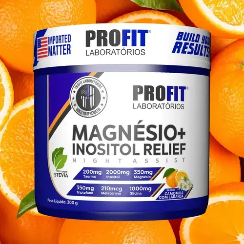 MAGNESIO + INOSITOL RELIEF PROFIT 300g Camomila con naranja
