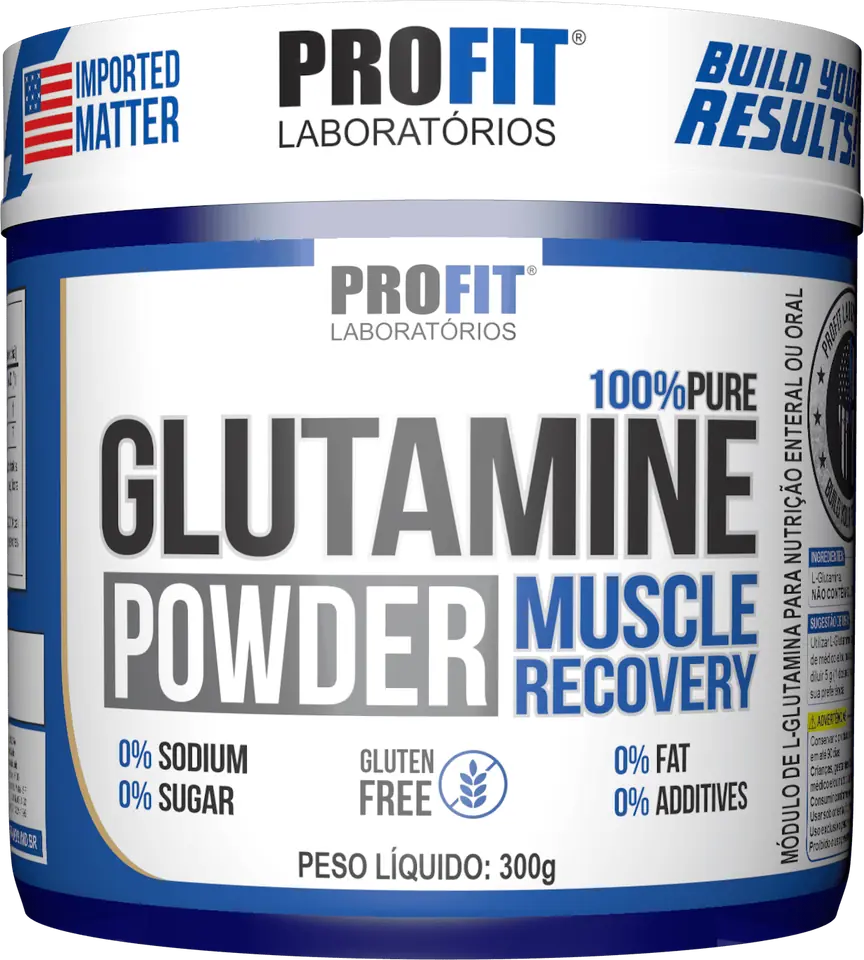GLUTAMINA 100% PURA 300g profit-labs