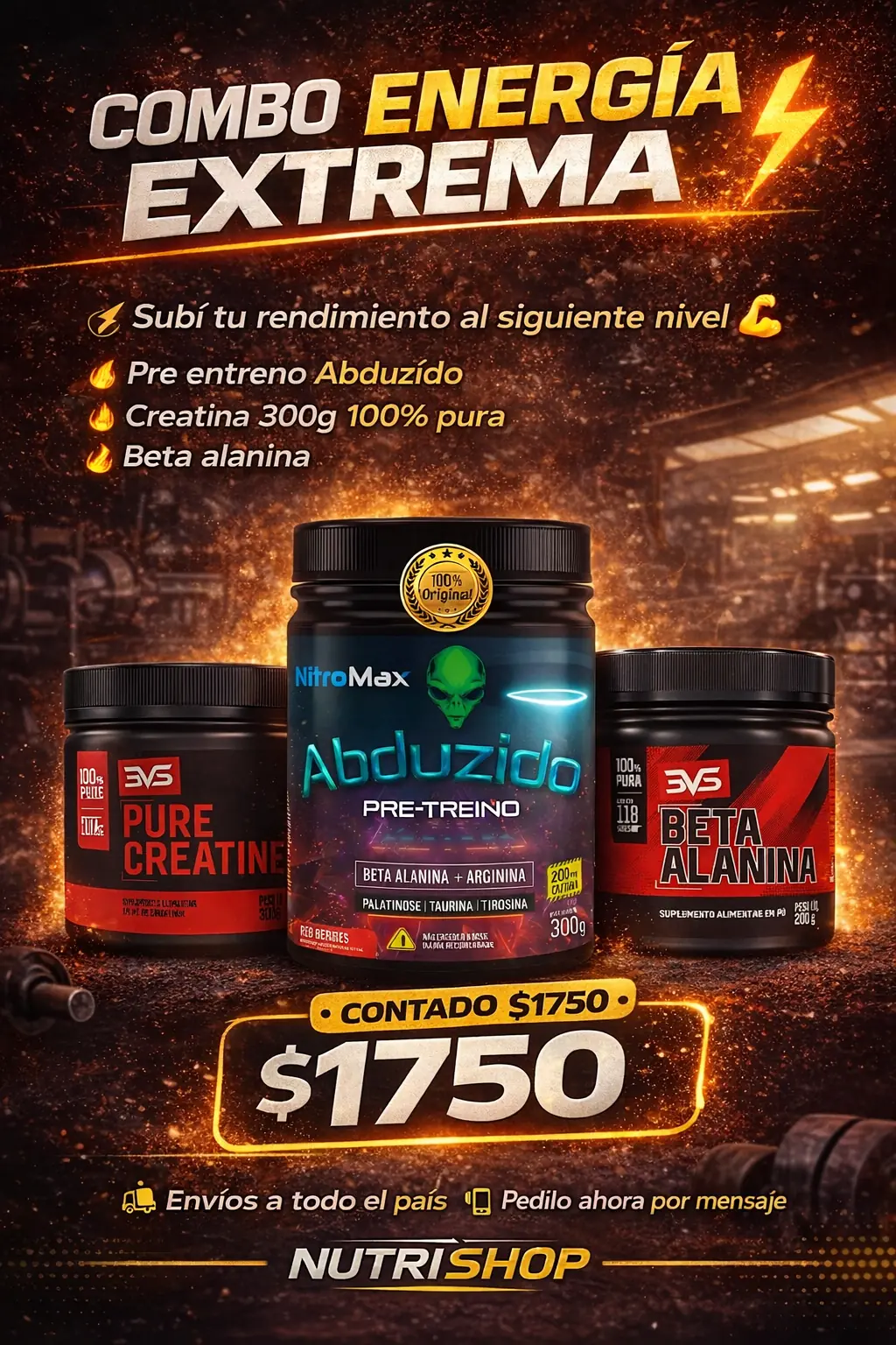 ⚡ COMBO ENERGÍA EXTREMA ⚡