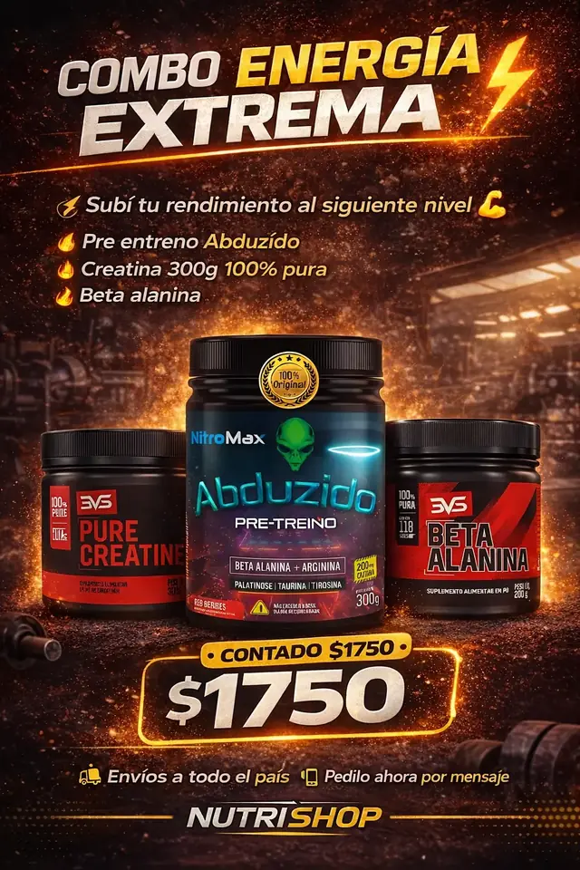 ⚡ COMBO ENERGÍA EXTREMA ⚡