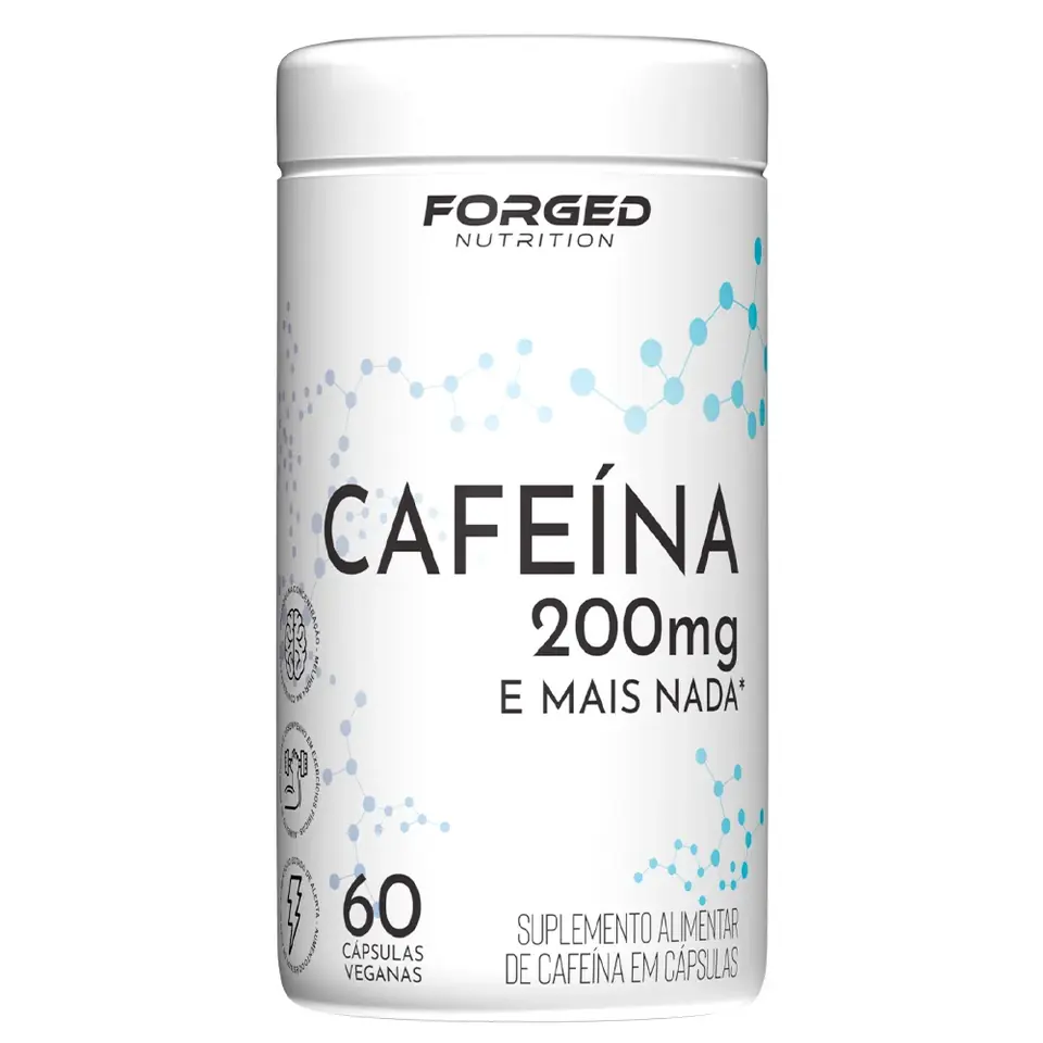 Cafeina Forged pura 60 capsulas