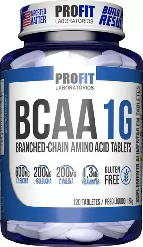BCAA Aminoácidos en pote de 120g - Profitlabs