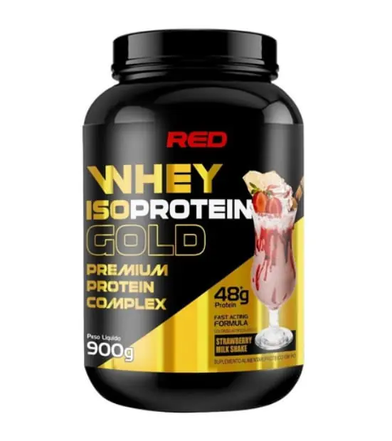 Whey ISO protein RED 900g FRUTILLA
