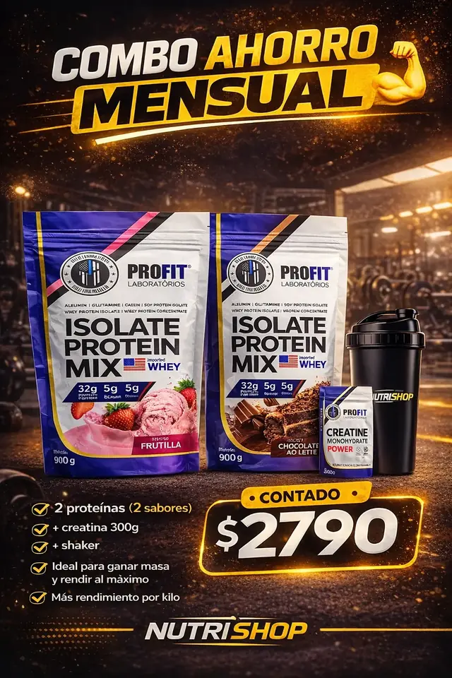 💥 COMBO AHORRO MENSUAL 💥