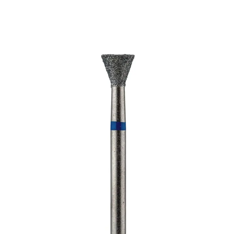 Fresa diamantada - Cono invertido - gramaje AZUL