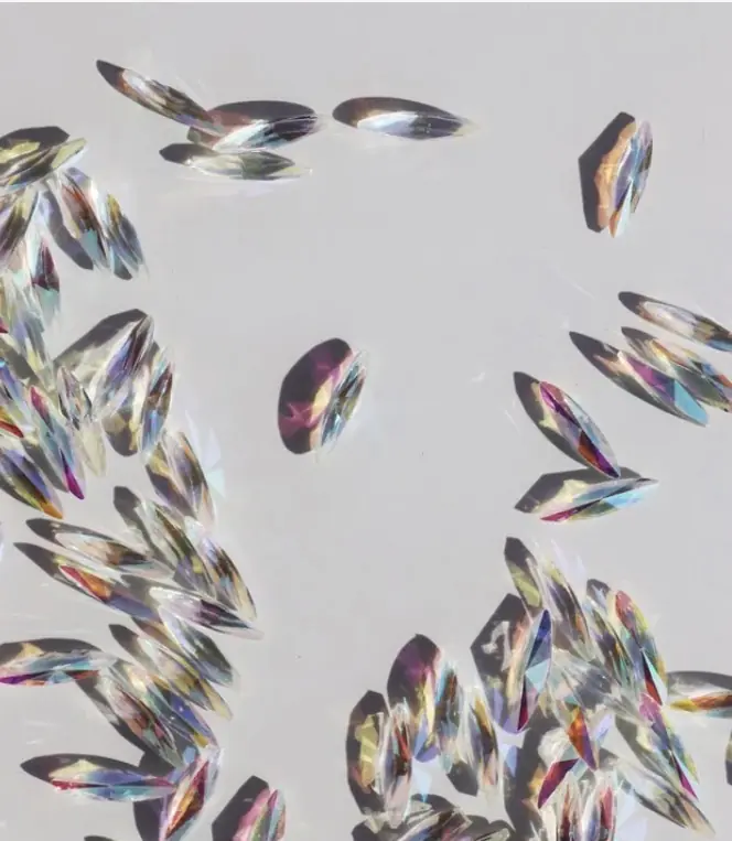 Strass diamante oval x100