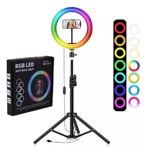Aro de luz rgb led mj36