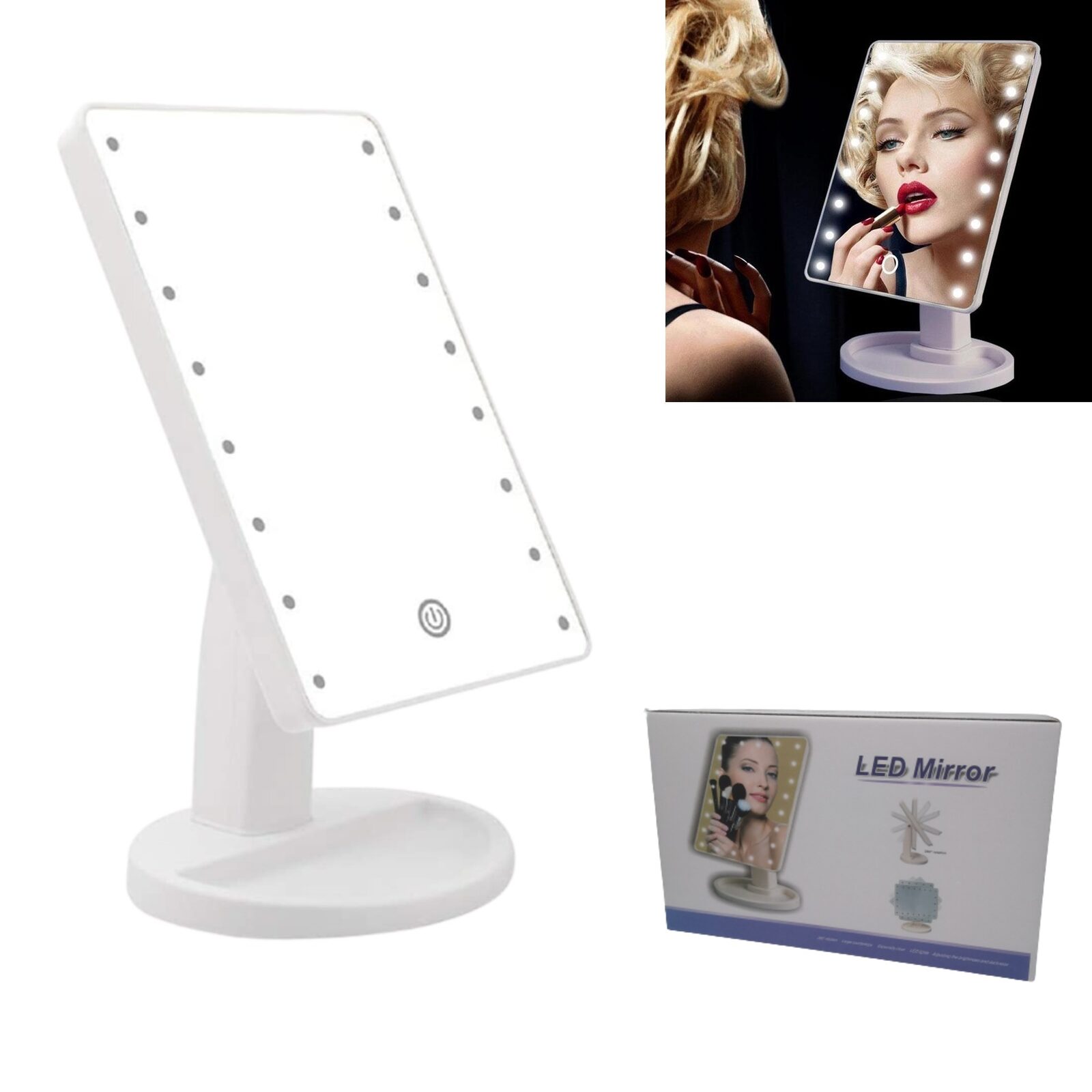 Espejo led