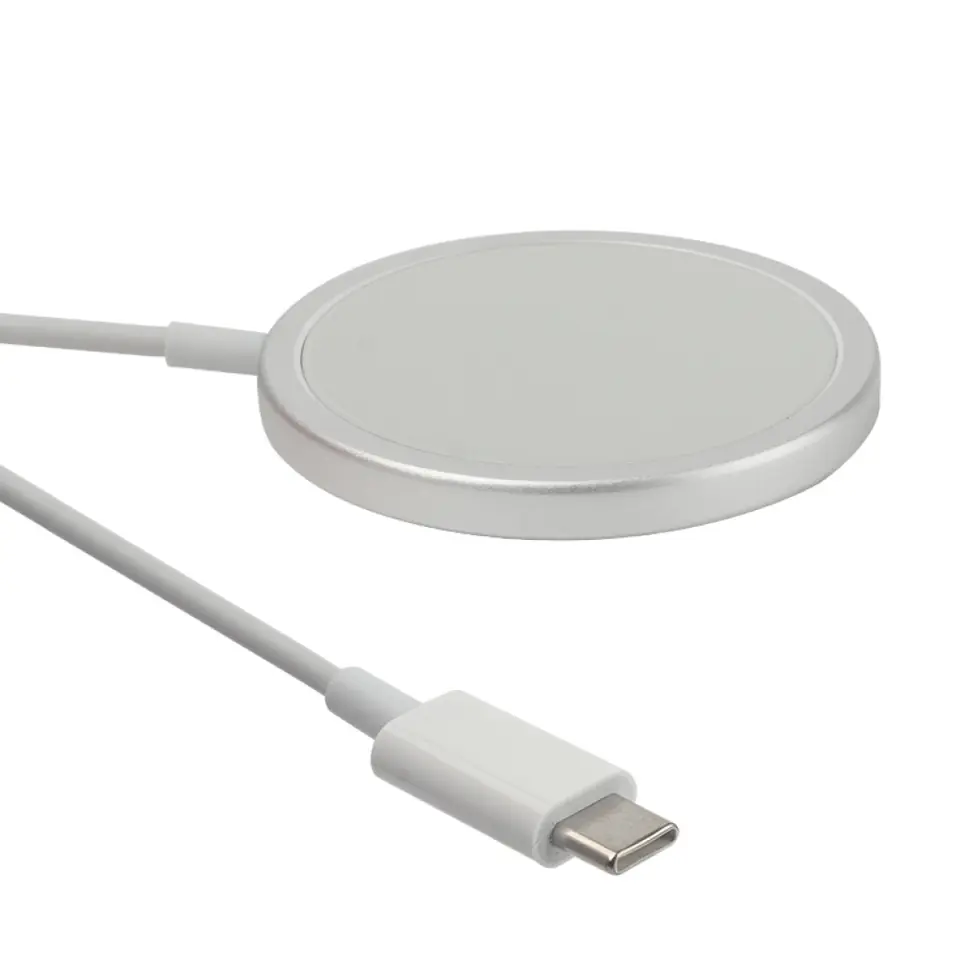 Cargador ROCA Inalámbrico Magnético Aluminio 15W