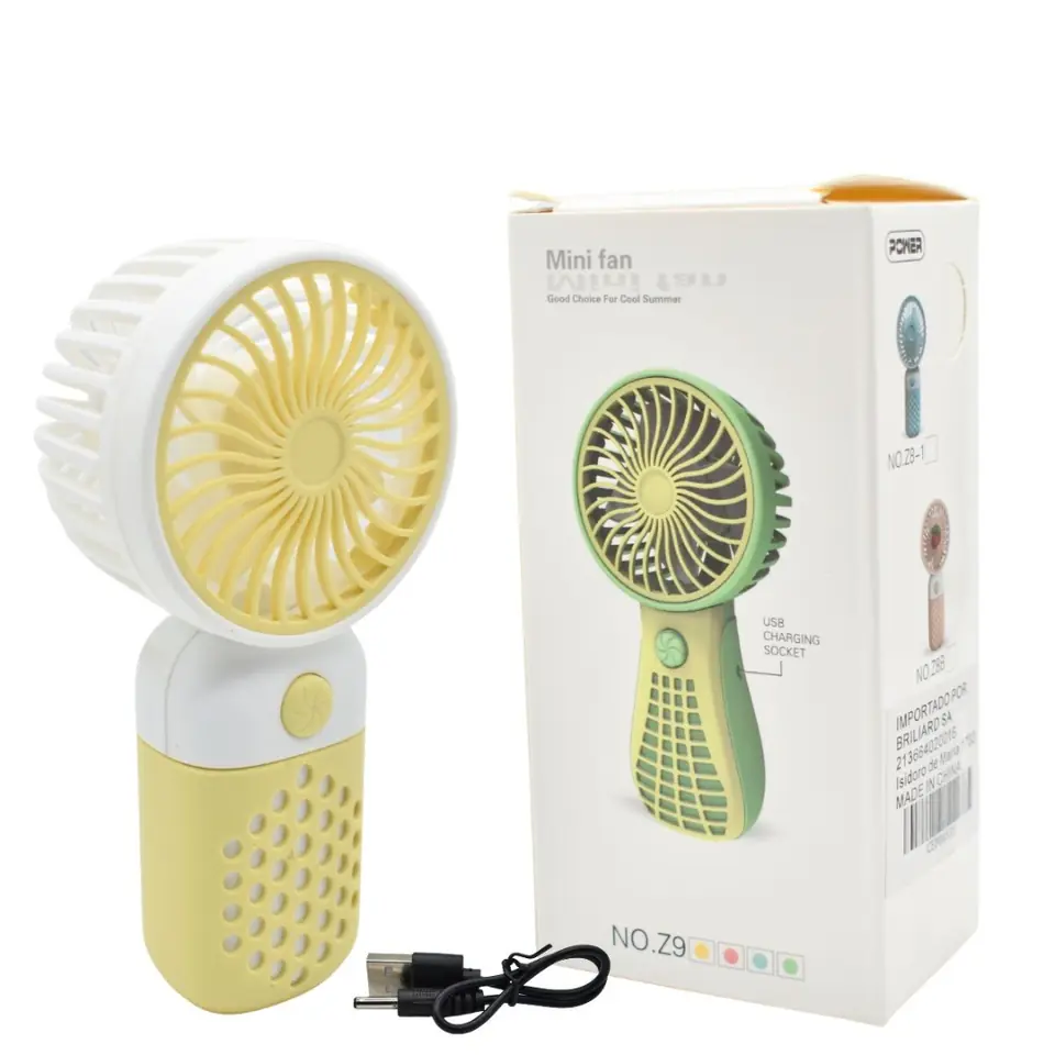 Ventilador mini recargable