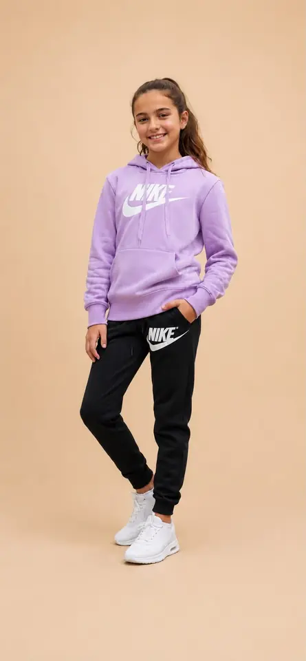 Conjunto Deportivo Infantil Lila & Negro