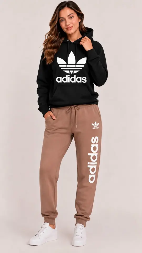 Conjunto Deportivo Negro & Chocolate