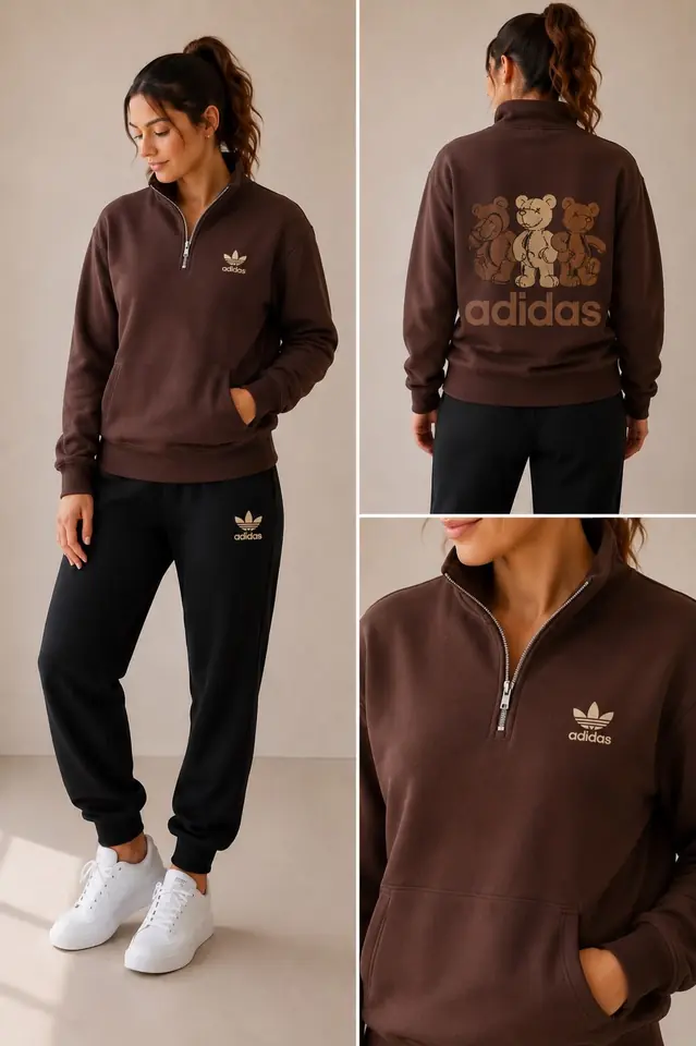Conjunto Deportivo Marrón y Negro