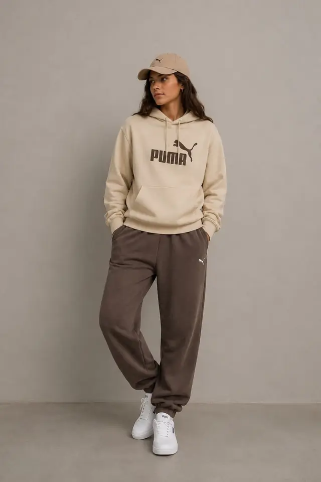 Conjunto Deportivo Beige & Chocolate