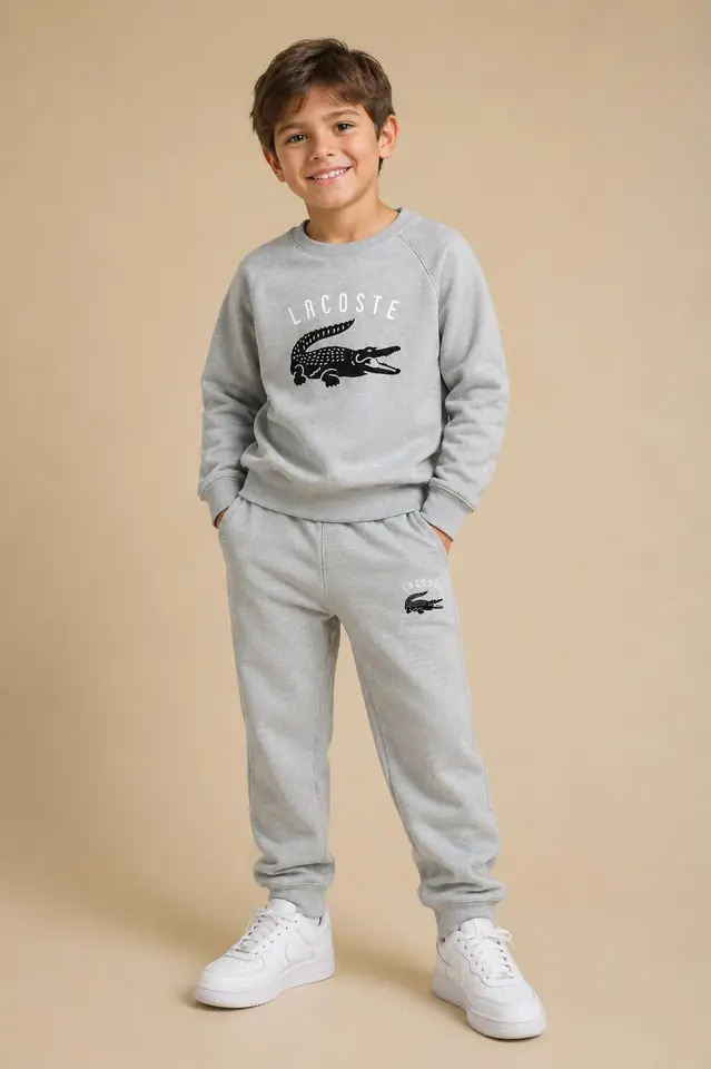 Conjunto Deportivo Infantil Gris