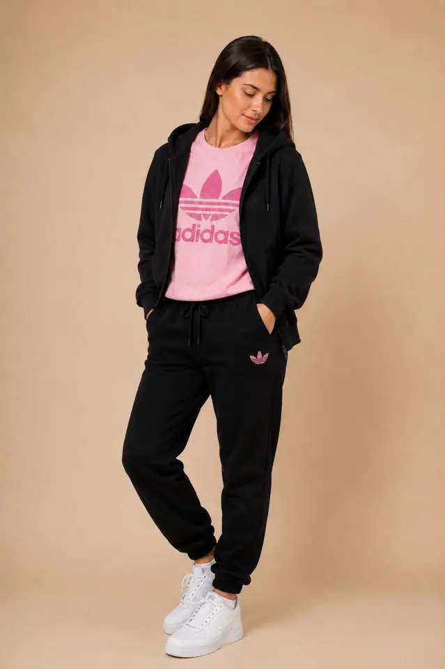 Conjunto Deportivo Negro y Rosa