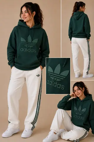 Conjunto Deportivo Verde y Gris
