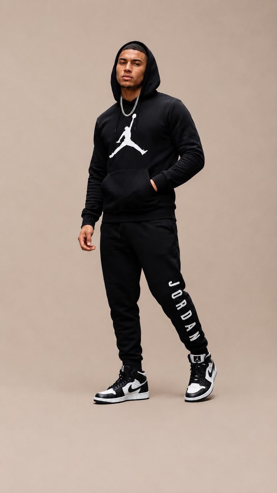 Conjunto Deportivo Urbano Total Black J