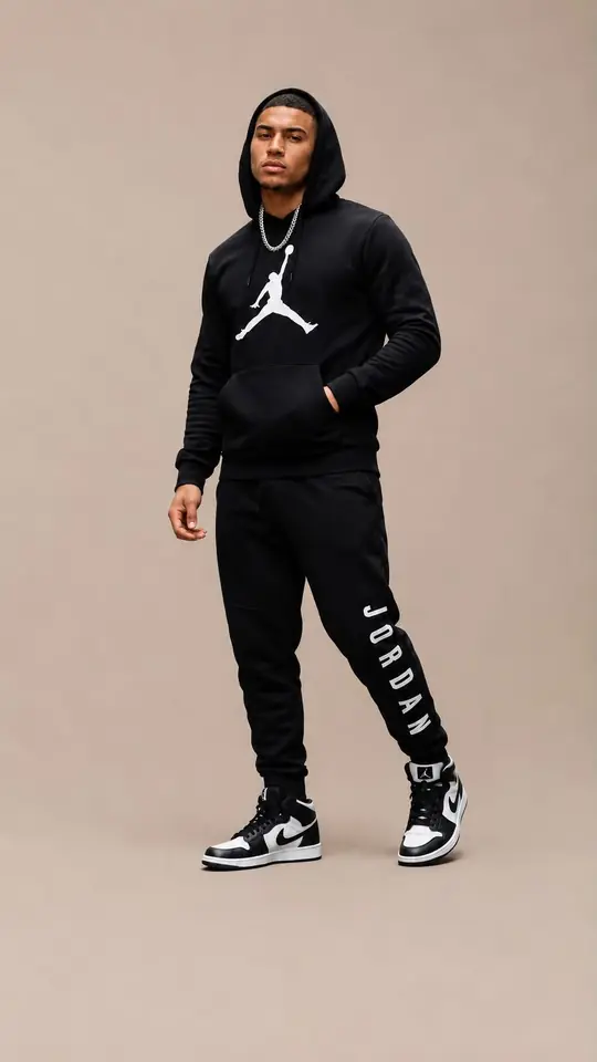 Conjunto Deportivo Urbano Total Black J