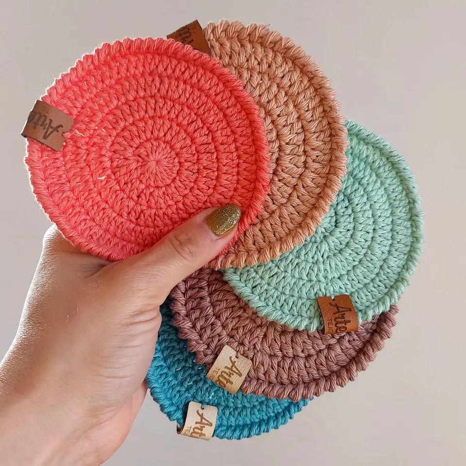Posa Velas en Crochet