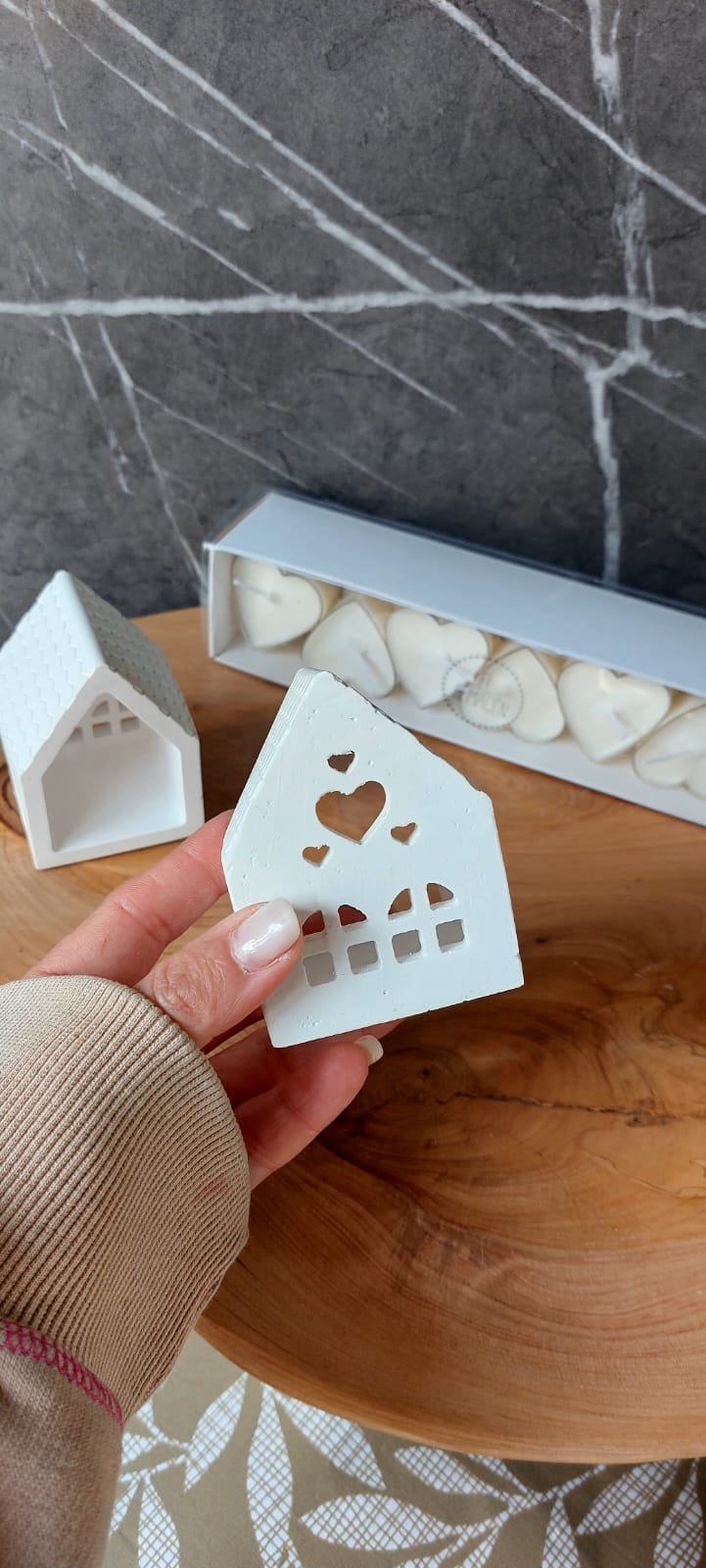 fanal Casa Nórdica + box de velas aromáticas