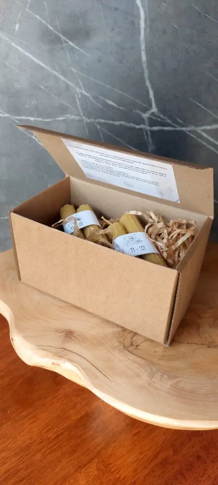 Box velas de miel