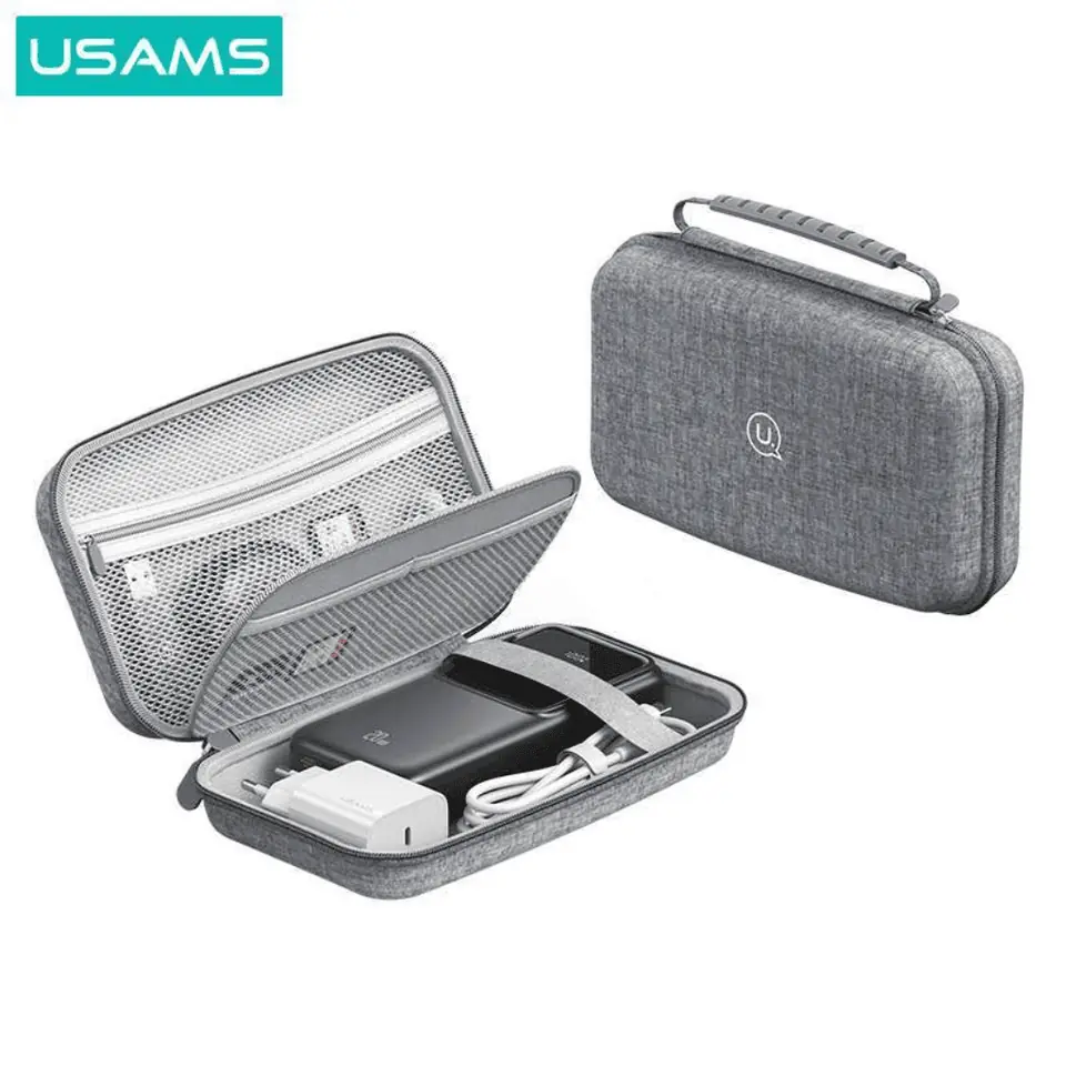Porta Power bank Gris USAMS