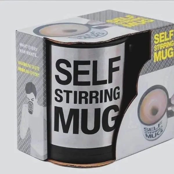 Taza revolvedora automática