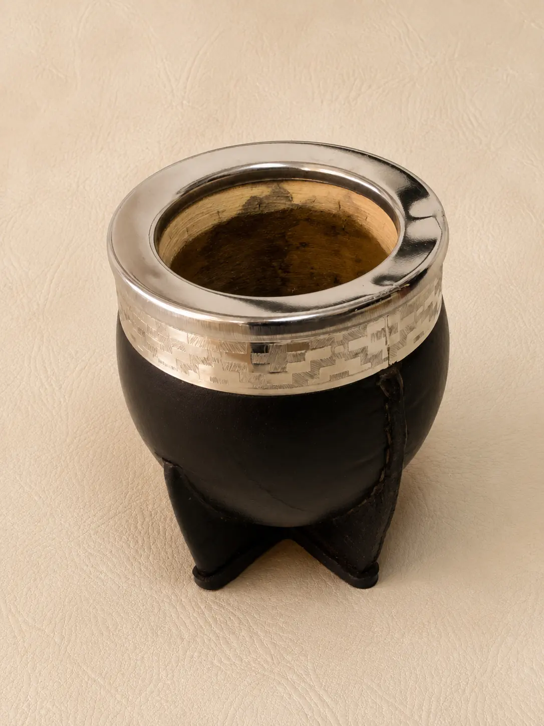 Mate Imperial Calabaza Virola en Acero para Grabado Laser