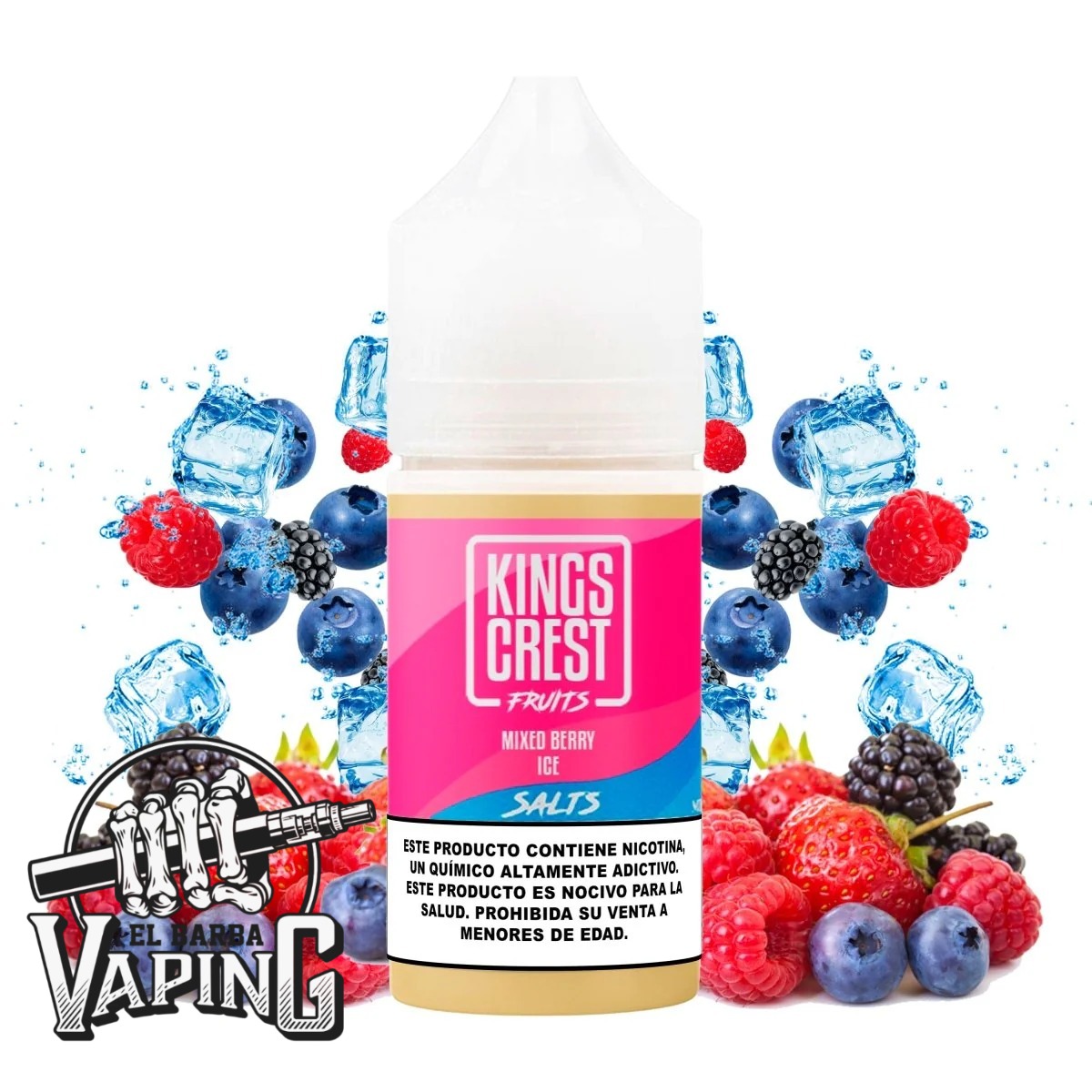 Kings Crest Mixed Berry ICE 30ml 25mg