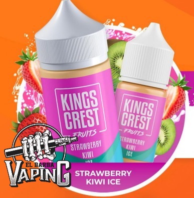 Kings Crest Strawberry Kiwi Ice 30ml 25mg